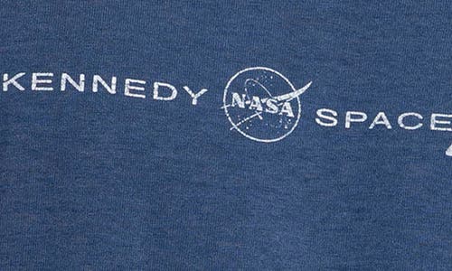 Elwood Vintage Kennedy Space Center Tee In Blue