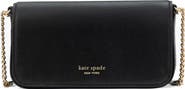 Kate Spade New York devin saffiano flap clutch