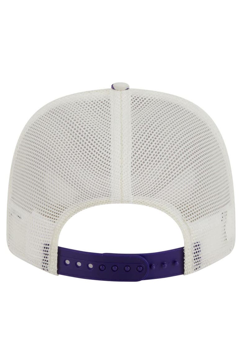 Men's New Era White Los Angeles Lakers Lemon Tree 9SEVENTY Adjustable Hat, Alternate, color, White