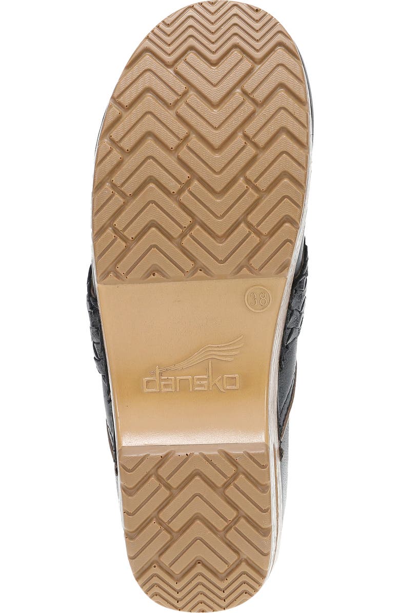 Dansko Pro Braided Clog, Alternate, color, Black
