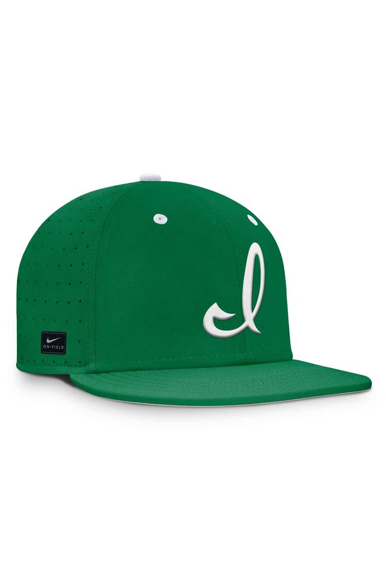 Men's Nike Green Iowa Hawkeyes Dugout True Dri-FIT Fitted Hat, Alternate, color, Green
