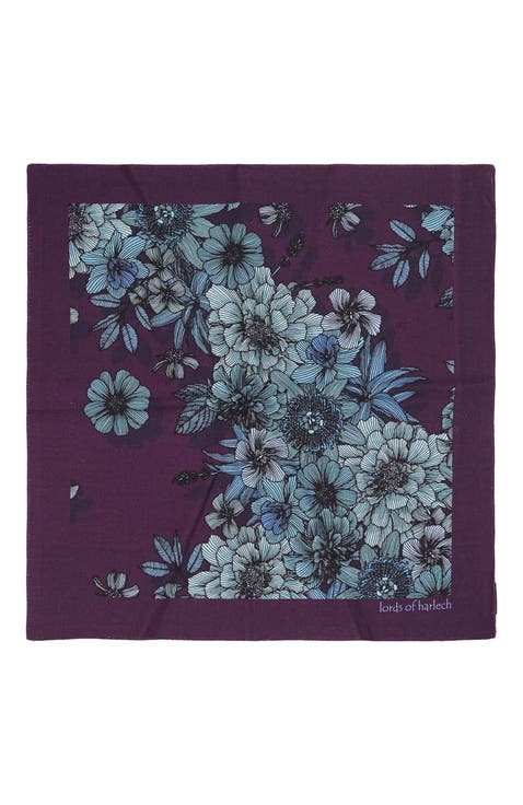 Hudson Merino Wool Handkerchief Pocket Square