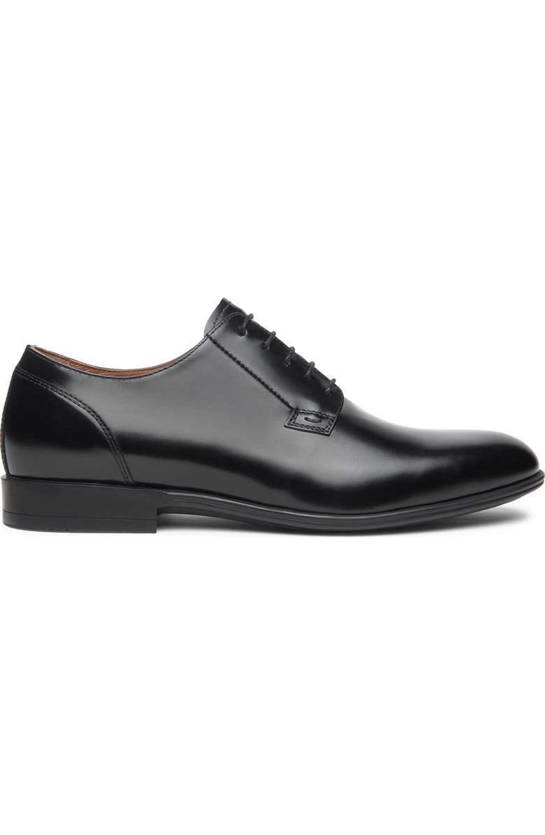 NeroGiardini Plain Toe Derby, Alternate, color, Black