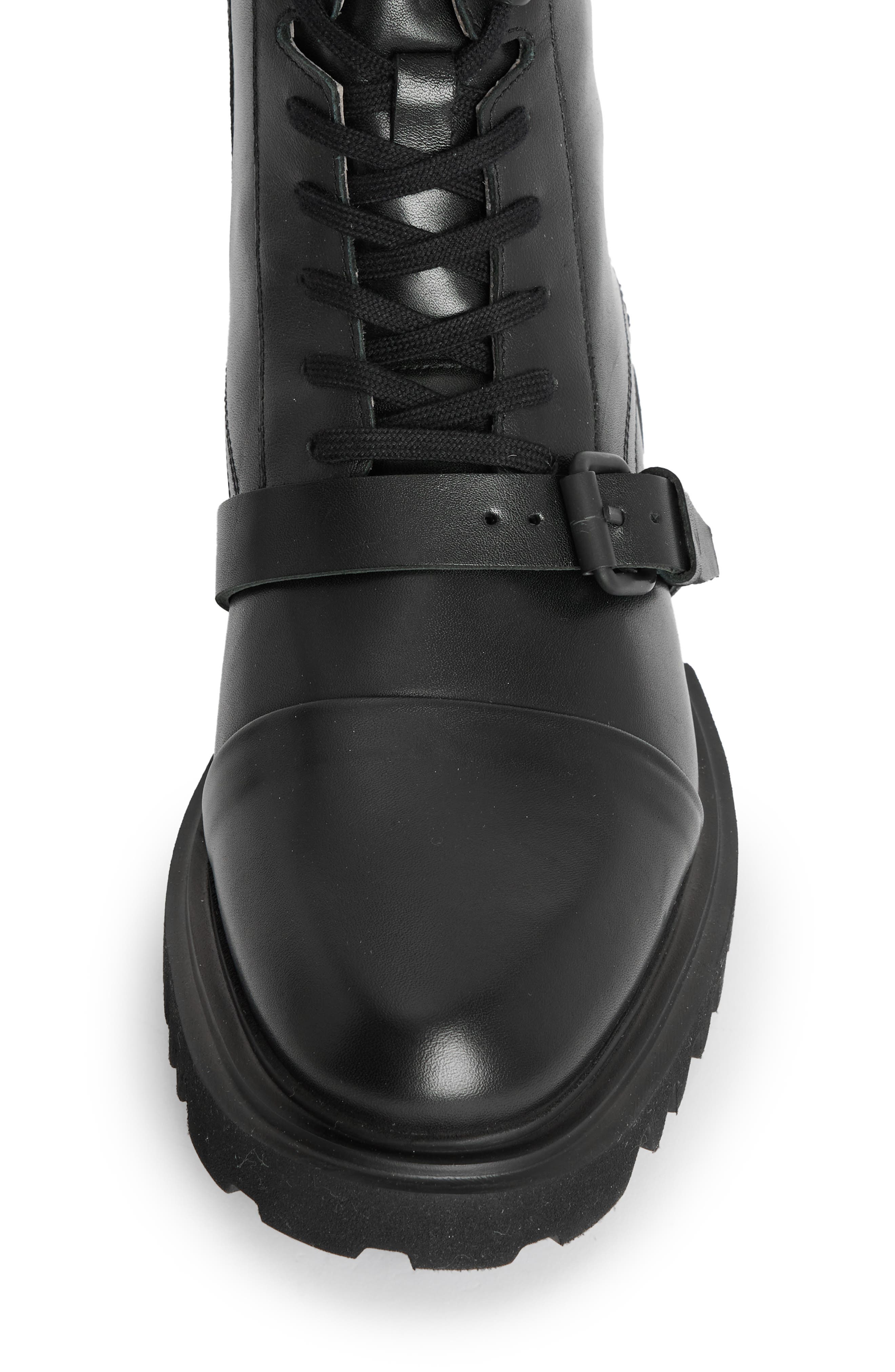 AllSaints Tori Lug Sole Combat Boot, Alternate, color, 