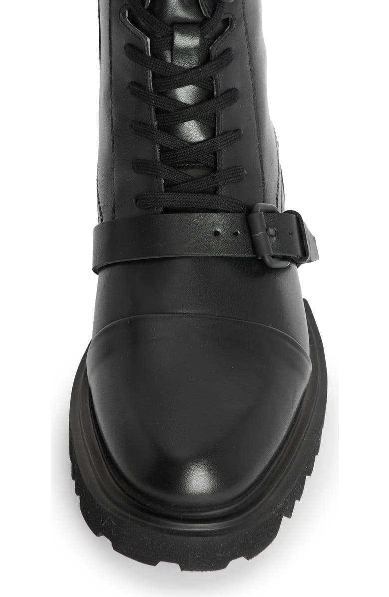 AllSaints Tori Lug Sole Combat Boot, Alternate, color,
