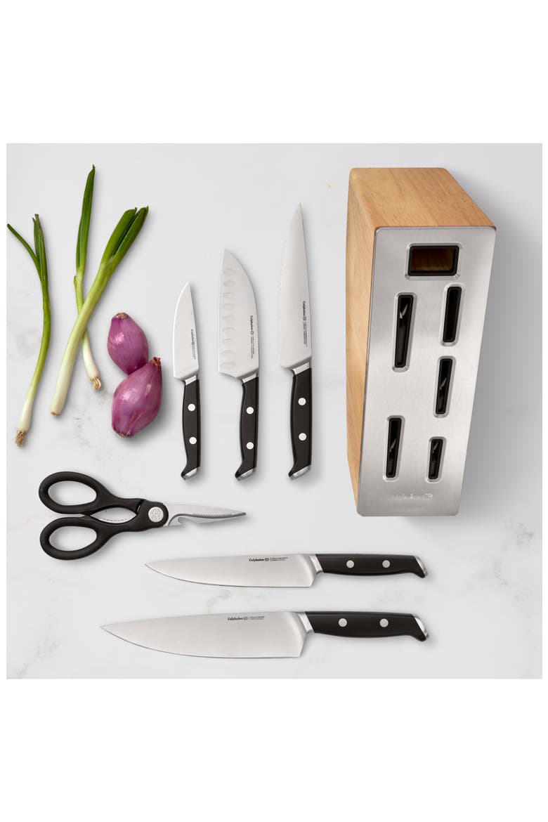 Premier SharpIN Edgetech™ 7-Piece Knife Block Set, Alternate, color, NONE