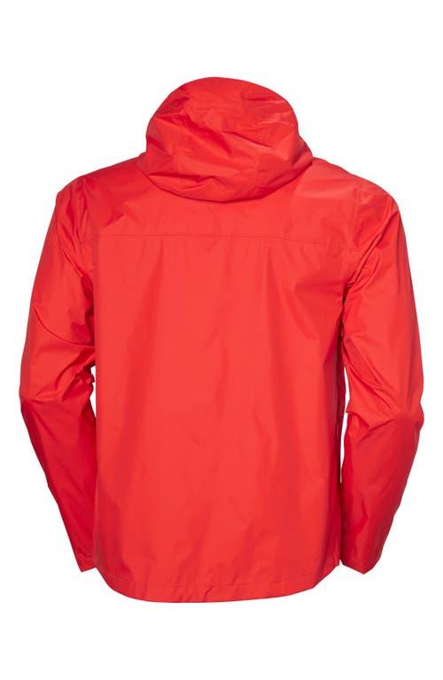 Helly Hansen Loke 2.0 Waterproof Packable Jacket In Red