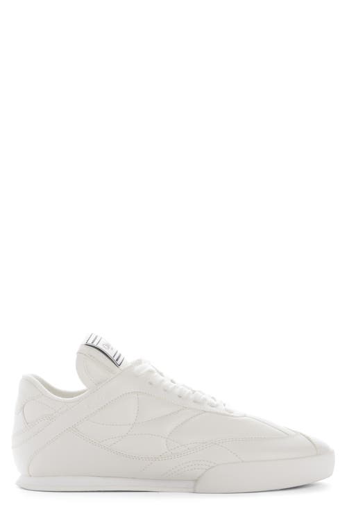 Chloé Womens Winter Wht Kick Brand-patch Leather Low-top Trainers Eur 36 / 3 Uk In White