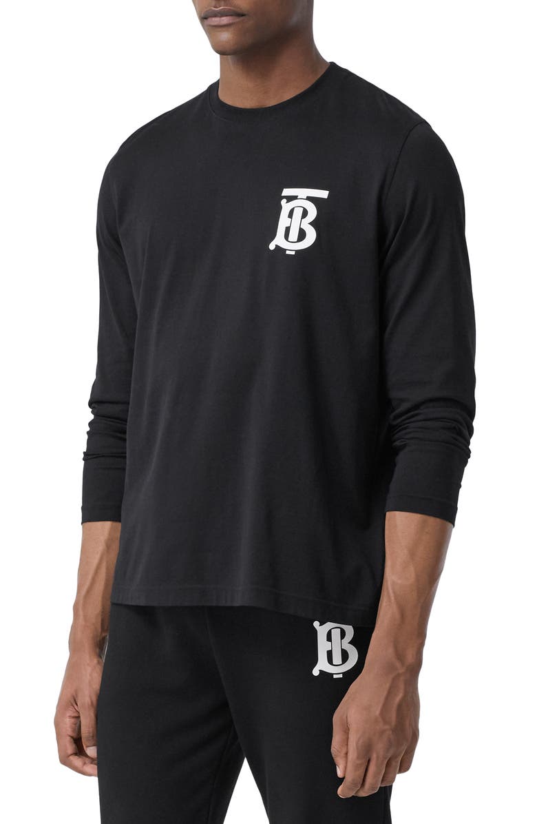 Burberry Atherton TB Monogram Logo Graphic Tee, Alternate, color, 