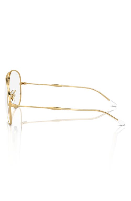 Ray Ban Ray-ban 58mm Old Pilot Polarized Aviator Sunglasses In Gold