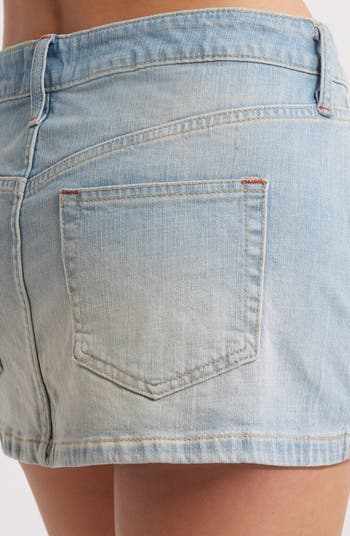 Ultra Denim Miniskirt