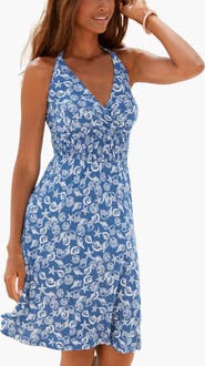 LASCANA Printed Halter Dress