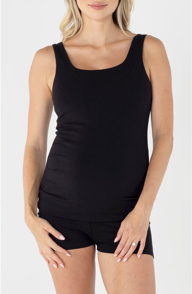 Angel Maternity Maternity  Mini Bike Shorts, Alternate, color, Black