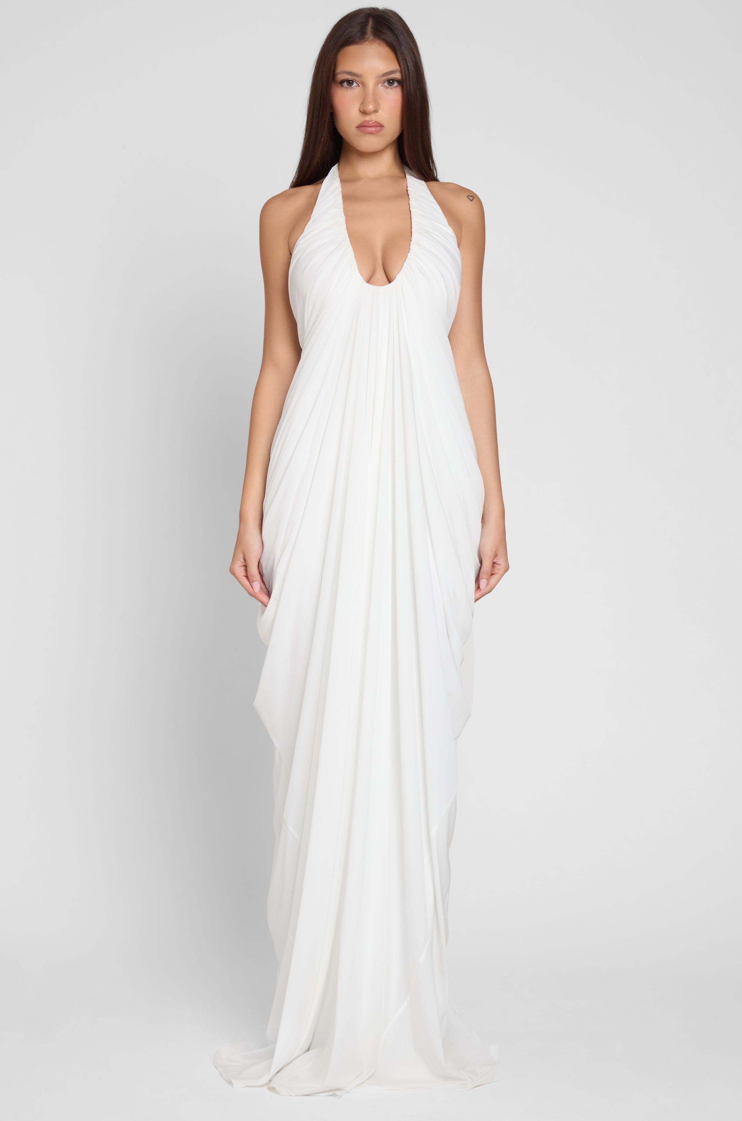 Cascade Drape Gown - image 3