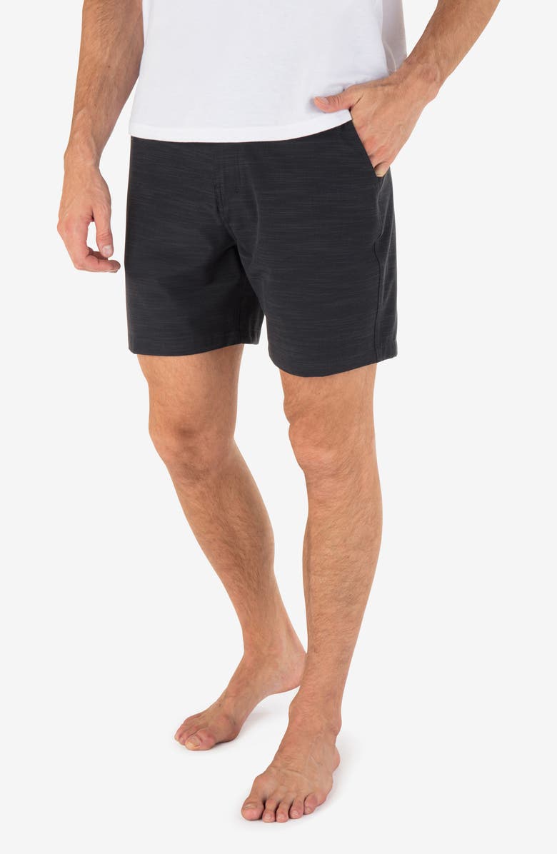 Hurley Phantom Walk Shorts, Alternate, color, Black