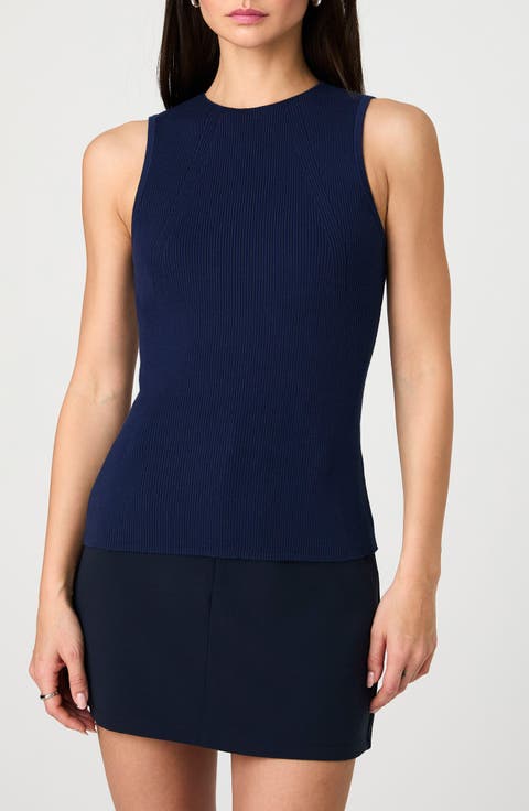 tシャツ french sleeve ribbed tops レディース Women's French Connection Tops | Nordstrom