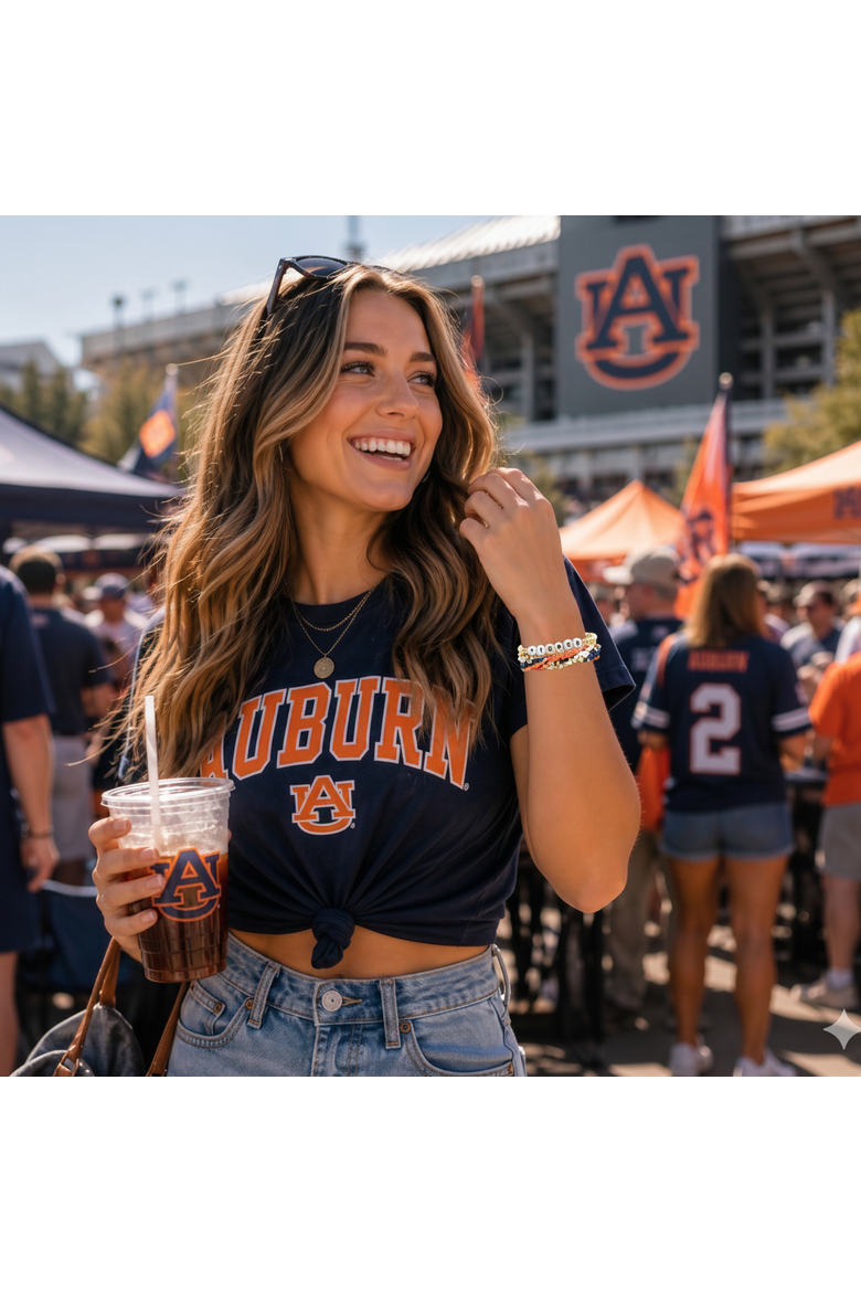 Auburn Lucky 7 Bracelet Set, Alternate, color, Yellow Gold