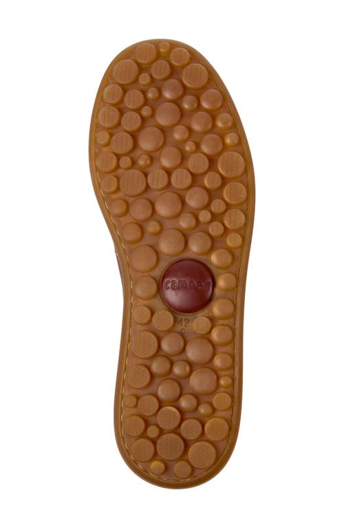 Camper Pelotas Ariel Low Top Sneaker In Medium Brown