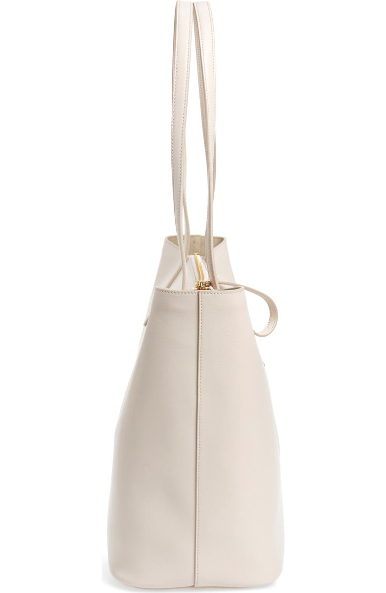 FERRAGAMO Salvatore Ferragamo City Quilted Gancio Leather Tote, Alternate, color,