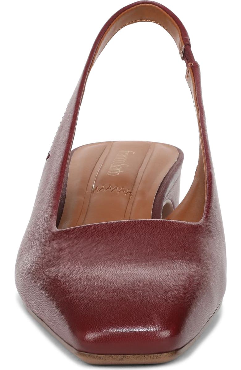 Franco Sarto Lyanna Slingback Pump, Alternate, color, Bordo Red