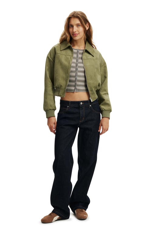 Cotton On Everfine Rib Knit Cardigan In Gray