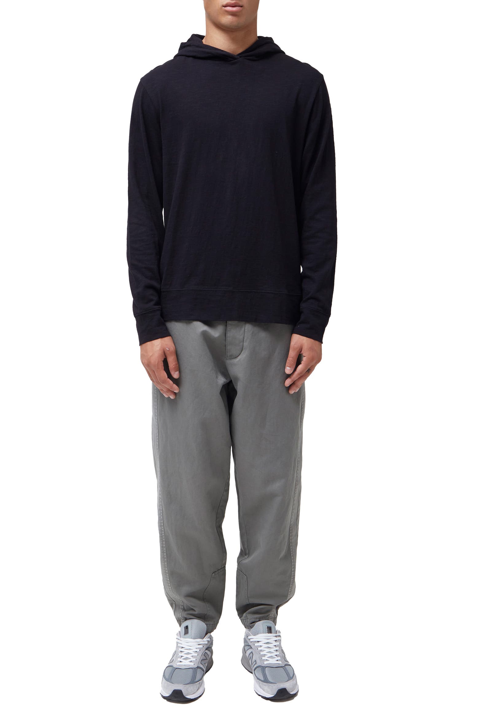96 48 French Connection Slub Jersey Pullover Hoodie (Men) | Nordstromrack