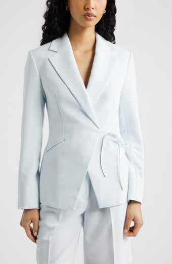Icon Twill Side Tie Blazer