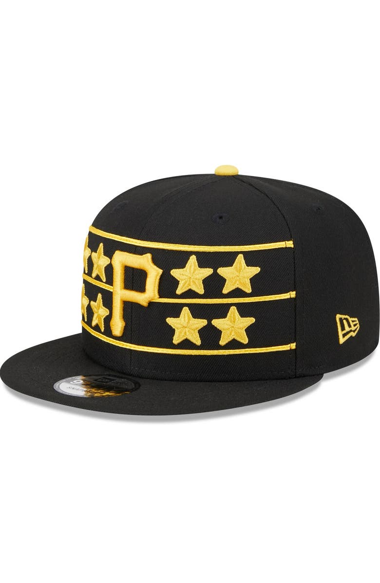 New Era Men's New Era  Black Pittsburgh Pirates 2024 Batting Practice 9FIFTY Snapback Hat, Main, color, Black