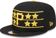New Era Men's New Era  Black Pittsburgh Pirates 2024 Batting Practice 9FIFTY Snapback Hat
