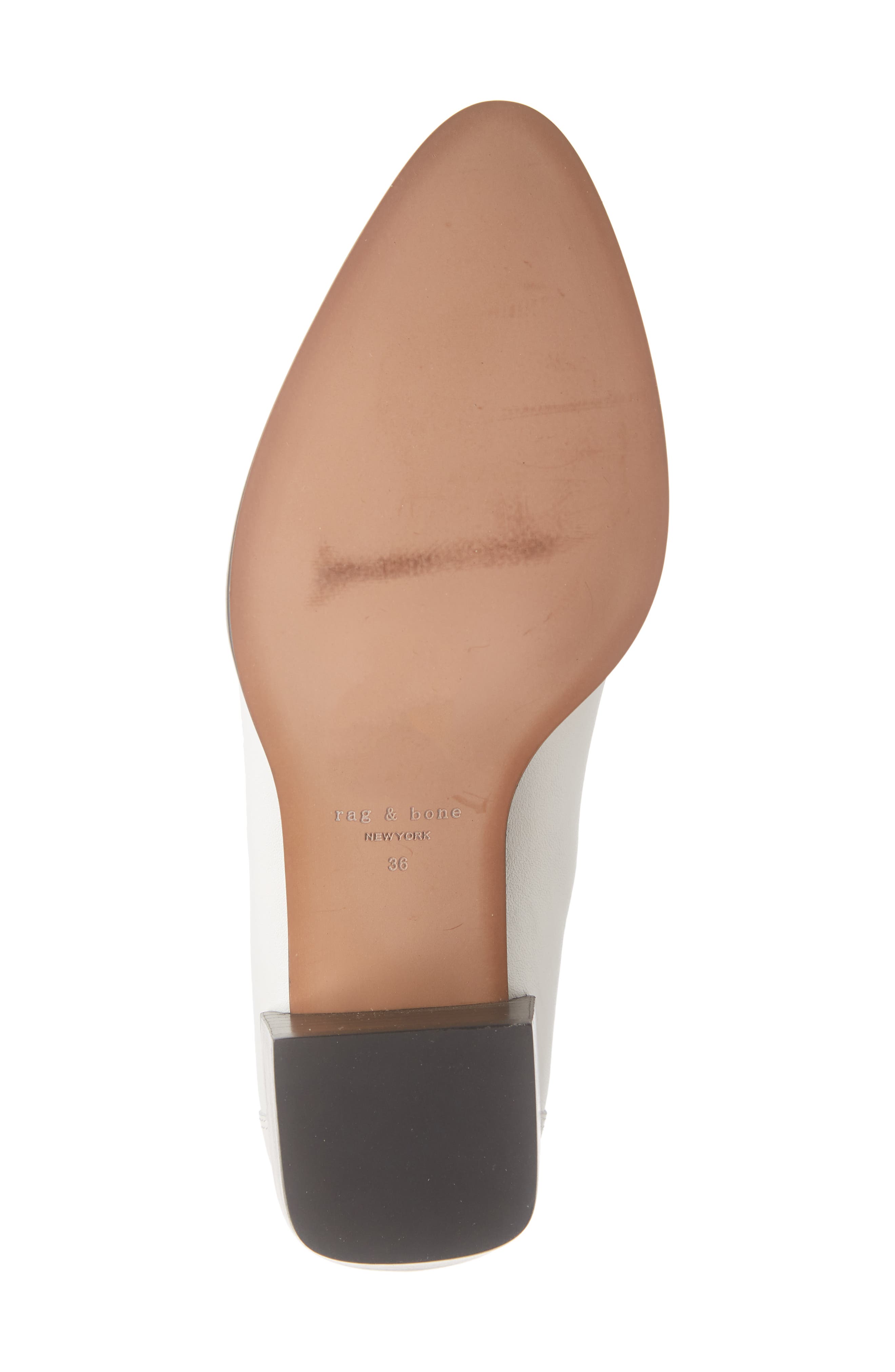 rag & bone Rover Chelsea Boot, Alternate, color, Antique White