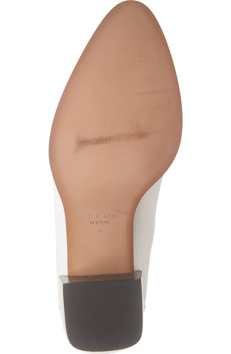 rag & bone Rover Chelsea Boot, Alternate, color, Antique White