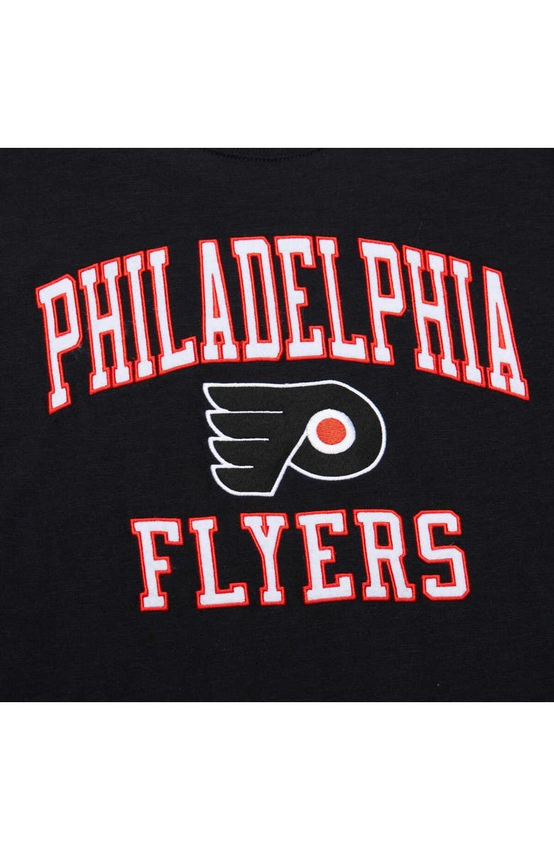 Mitchell & Ness Men's Mitchell & Ness Black Philadelphia Flyers Legendary Slub T-Shirt, Alternate, color, Black