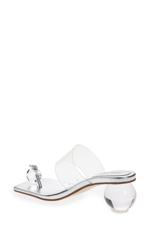 Jeffrey Campbell Latus Sandal In Silver
