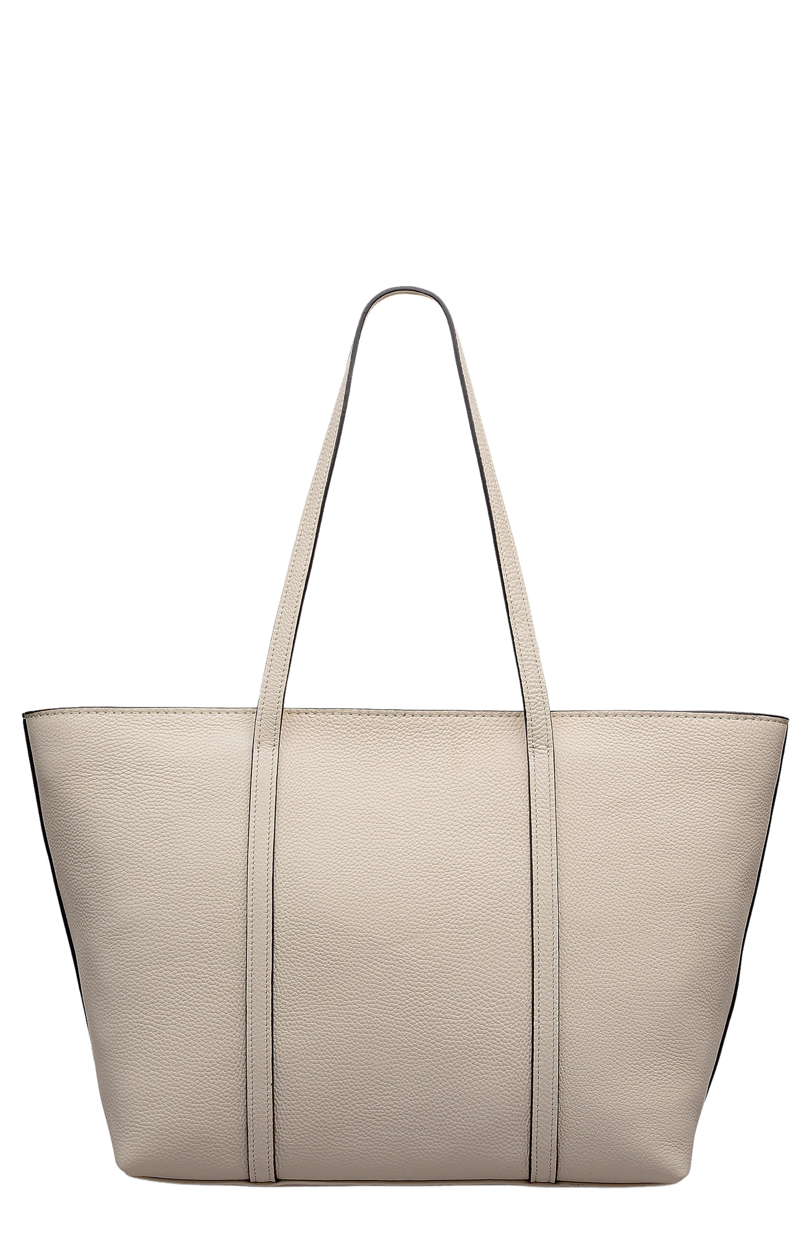 The Weekly Large Open Top Leather Tote