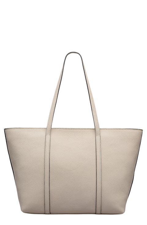 The Weekly Large Open Top Leather Tote