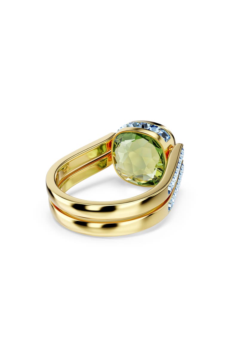 Swarovski Chroma Twist Ring, Alternate, color, Pink/ Green/ Blue Multi