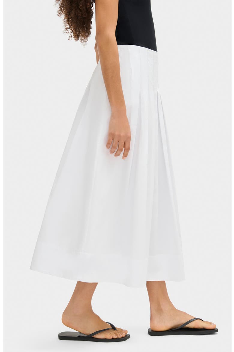 Julie Pleated Skirt, Alternate, color, WHITE
