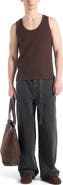 Manière De Voir Justin Ribbed Cotton Vest