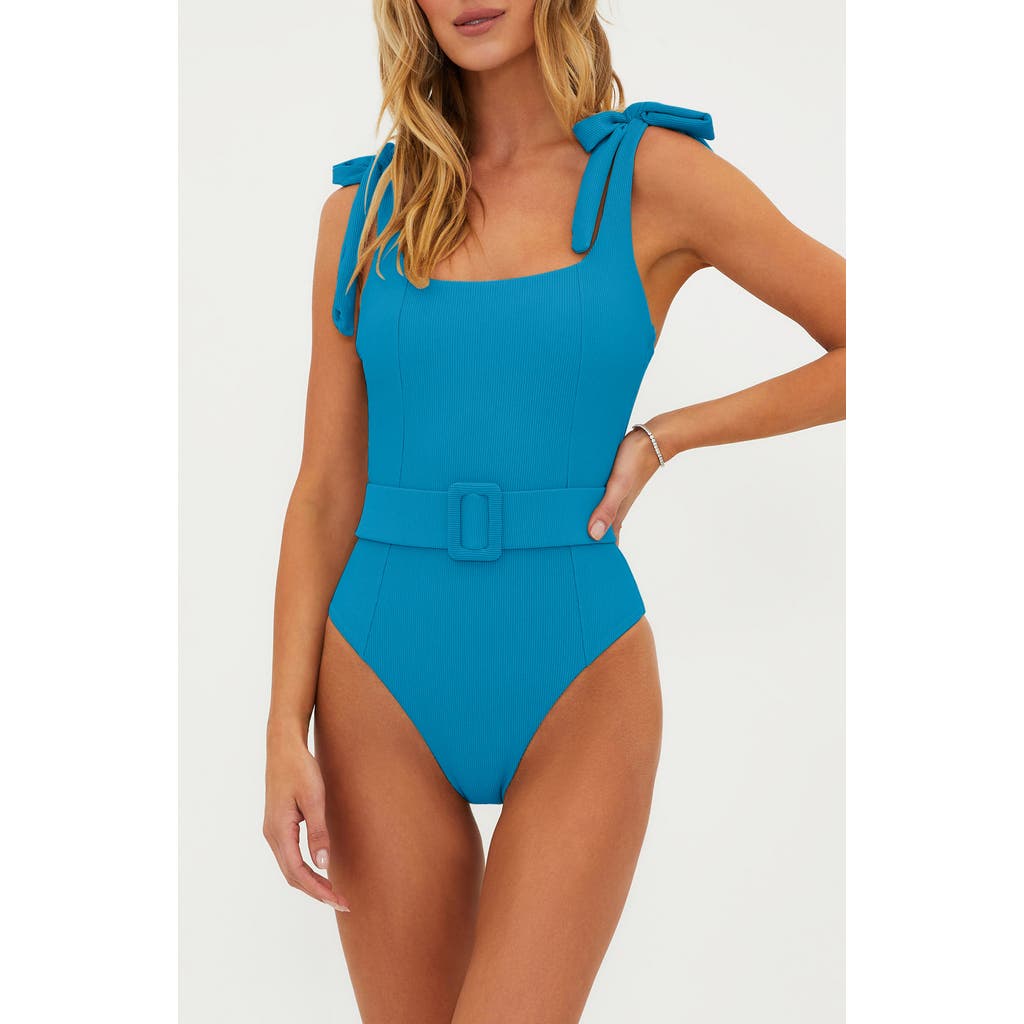 BEACH RIOT BEACH RIOT SYDNEY BELTED ONE-PIECE SWIMSUIT