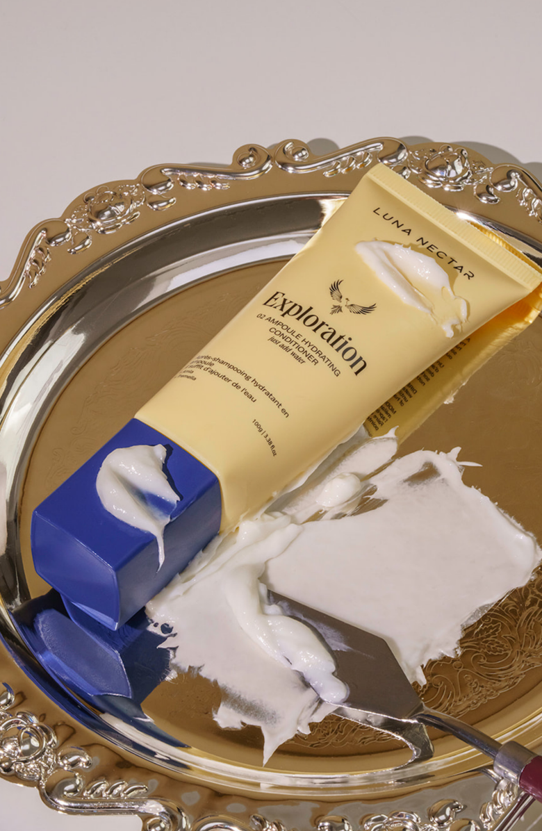 Luna Nectar Exploration 02 Ampoule Hydrating Conditioner, Alternate, color, White