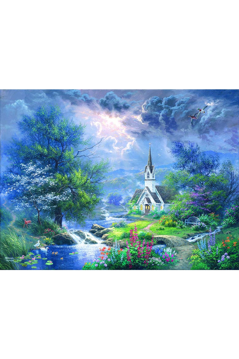 Sweet Hour of Prayer 500 piece Jigsaw Puzzle for Adults, Alternate, color, Multicolor