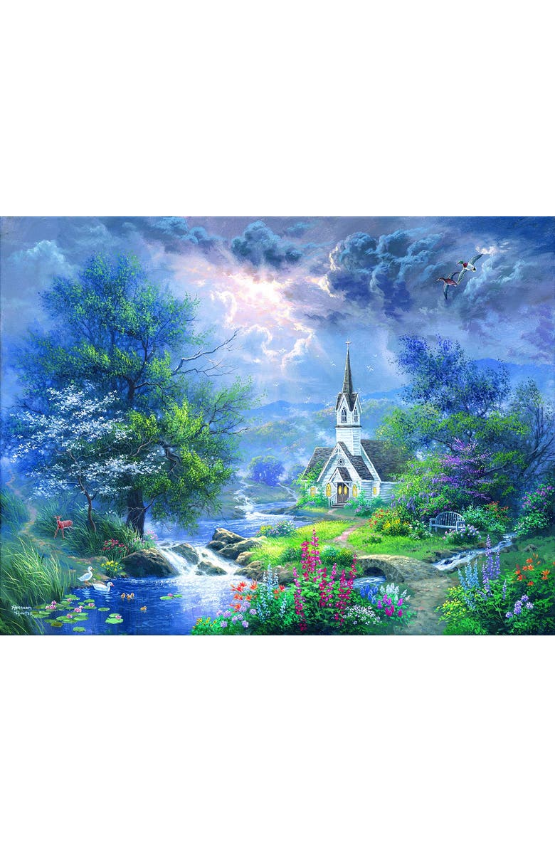 Sunsout Sweet Hour of Prayer 500 piece Jigsaw Puzzle for Adults, Alternate, color, Multicolor