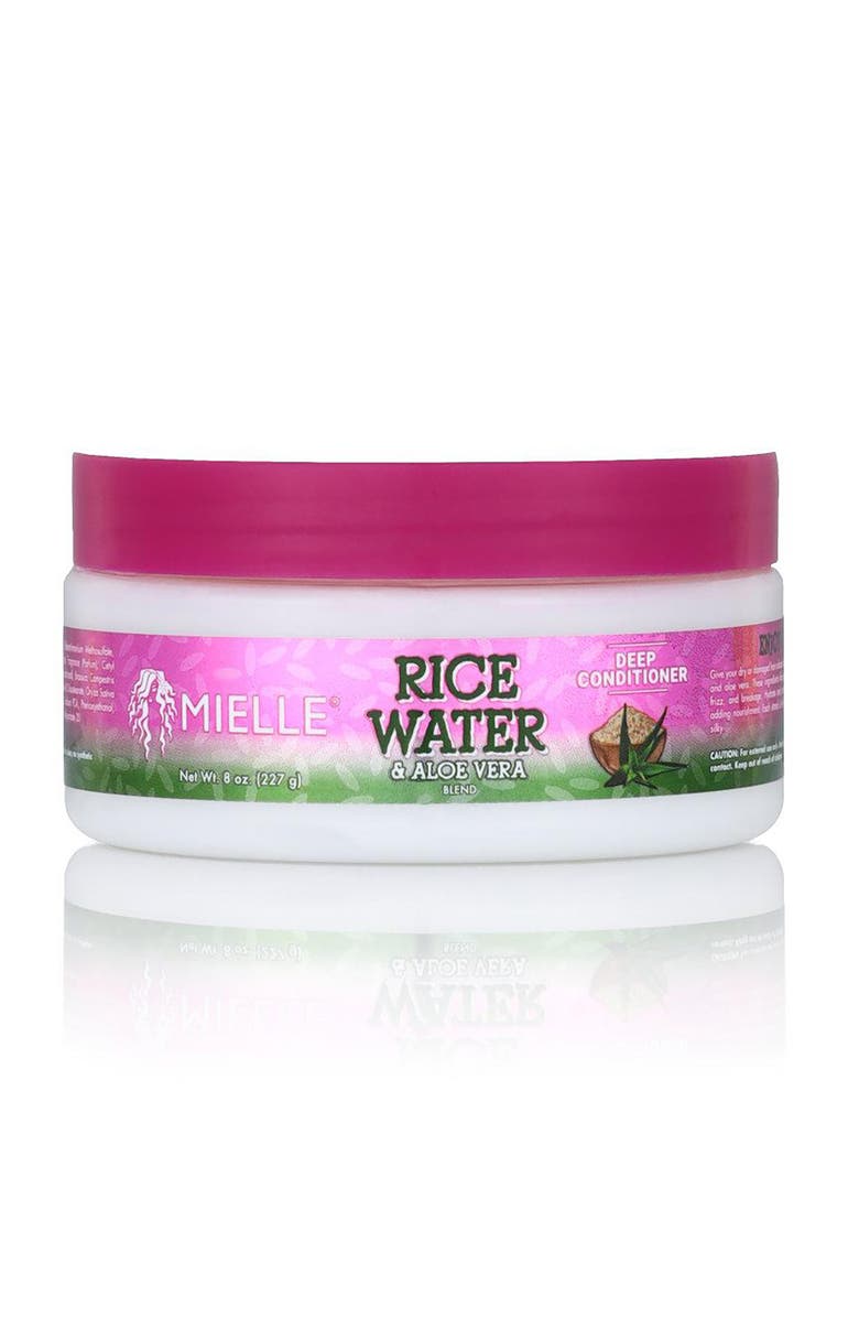 MIELLE Rice Water & Aloe Vera Deep Conditioner, Main, color,