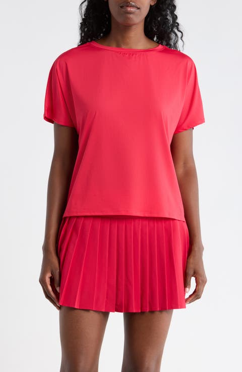 Dolman Sleeve Crop Active T-Shirt