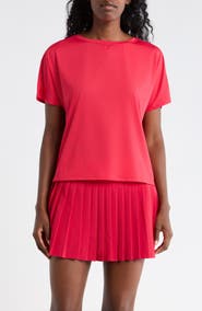 90 DEGREE BY REFLEX Dolman Sleeve Crop Active T-Shirt
