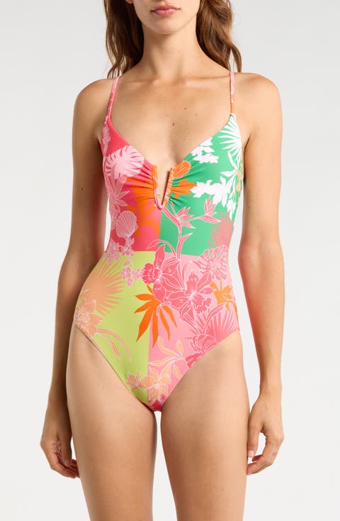 V-Wire One-Piece Swimsuit