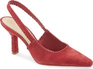 Cinq à Sept Suki Whipstitch Slingback Pump