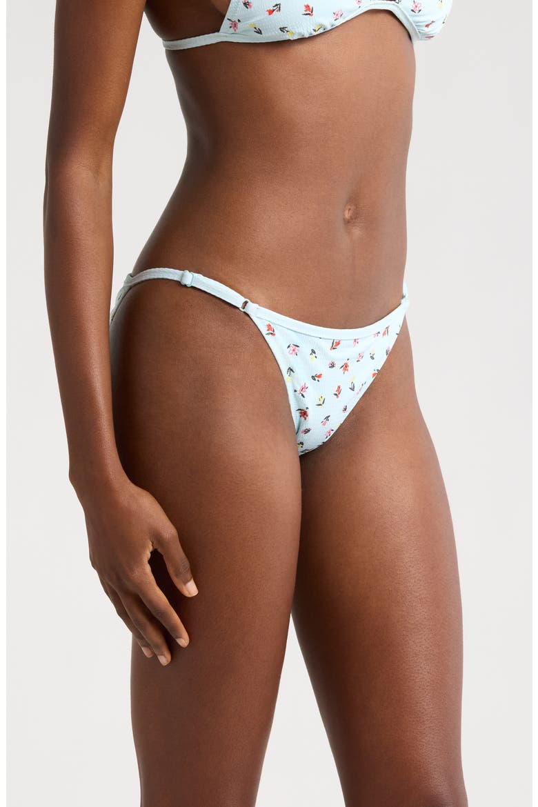 The Lulu Bikini Bottoms, Alternate, color, EMBROIDERED FLORAL SKY