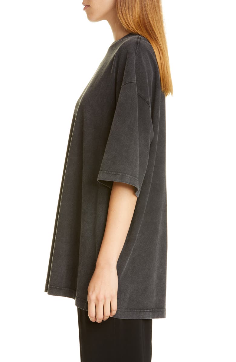 Balenciaga BB Logo Oversize Graphic Tee, Alternate, color,