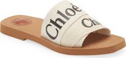 Chloé Woody Logo Slide Sandal